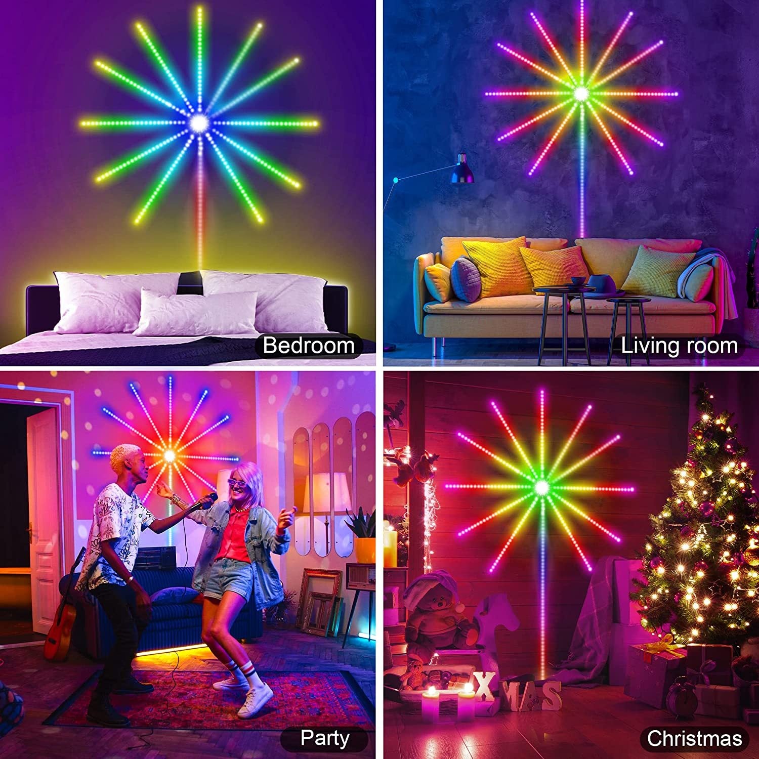LED Firework Lights – Music Sync