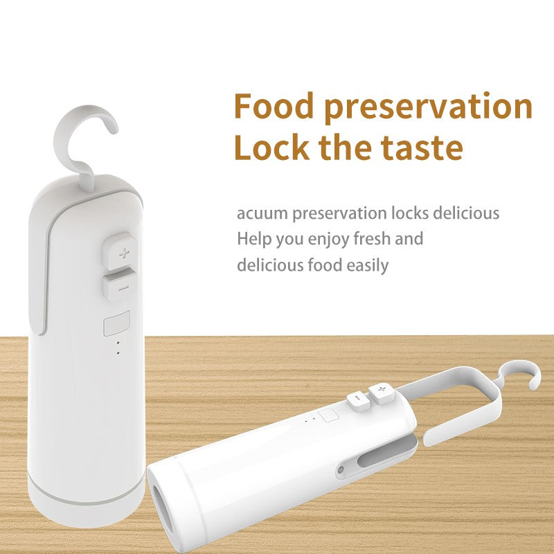 4-in-1 Portable Electric Vacuum Sealer for Food Storage Bags
