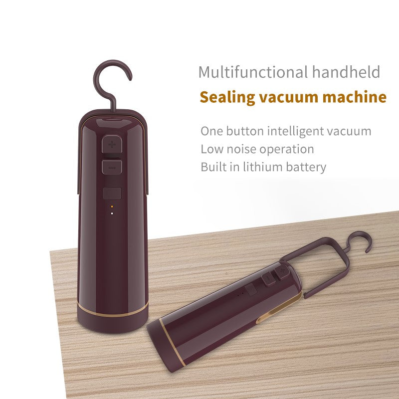4-in-1 Portable Electric Vacuum Sealer for Food Storage Bags